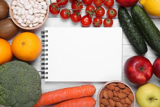 Onbewerkt voedsel-bloedsuikerspiegel-glycemische indewaarde-energiedips-groente-fruit